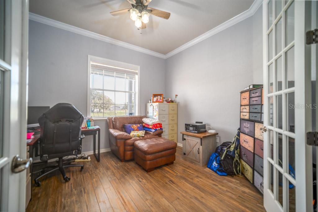 Home Office, Interior, Wood Texture Flooring