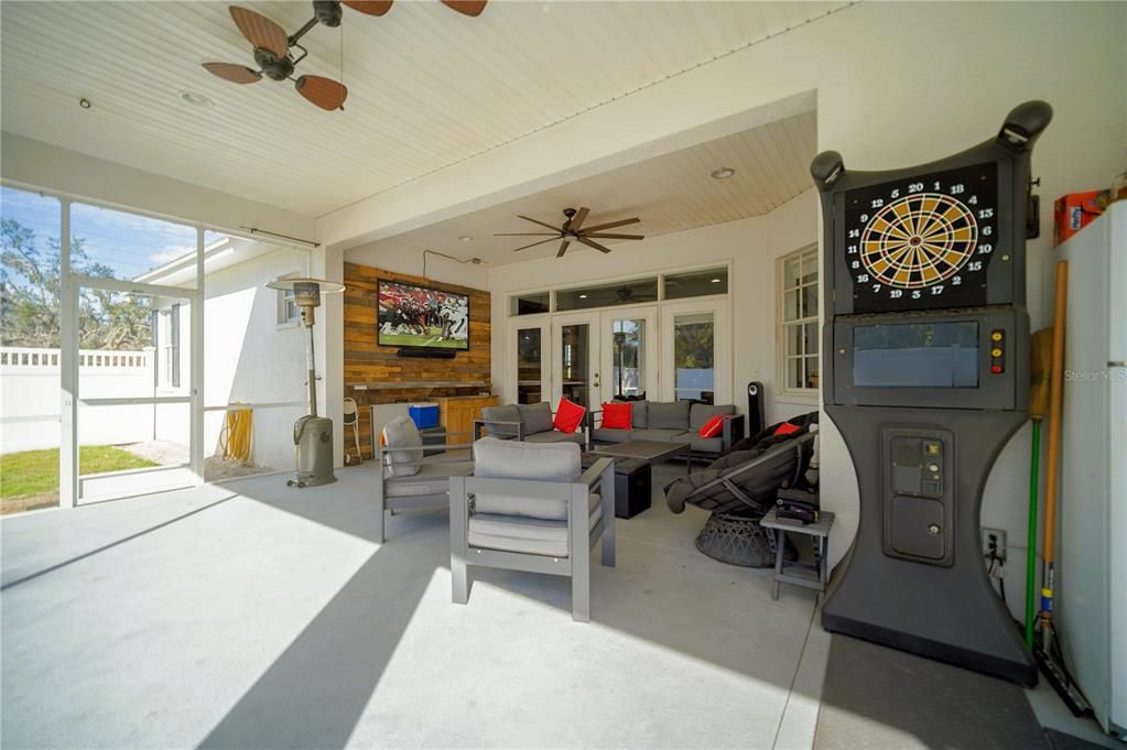 Dining room, Fireplace, Interior, Living room, Sun Room