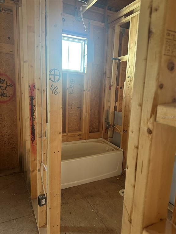 Bathroom, Interior, Wooden Walls