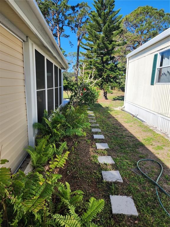 Backyard, Exterior
