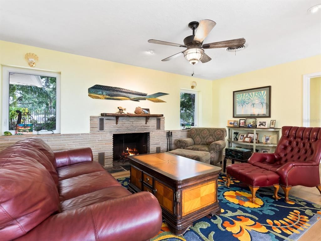 Fireplace, Interior, Living room