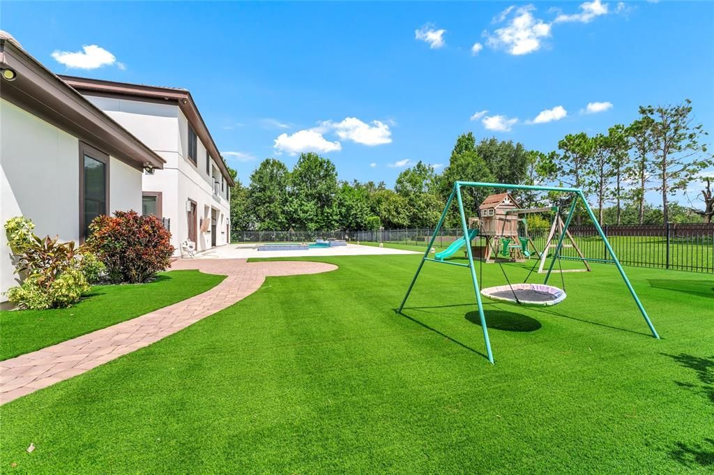 Backyard, Exterior, Playground