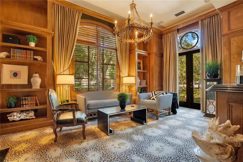 Chandelier, Interior, Living room