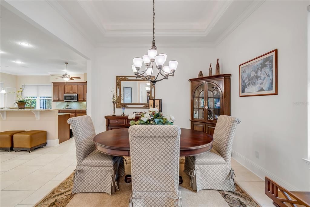 Chandelier, Dining room, Interior, Kitchen, Recessed Lighting