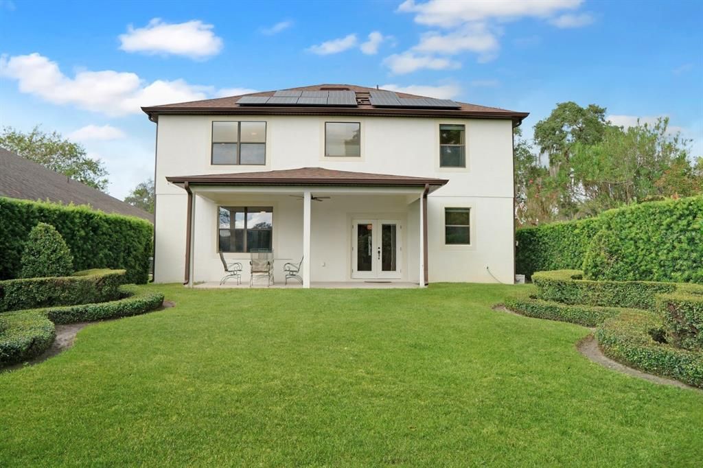 Backyard, Exterior, Solar Panels