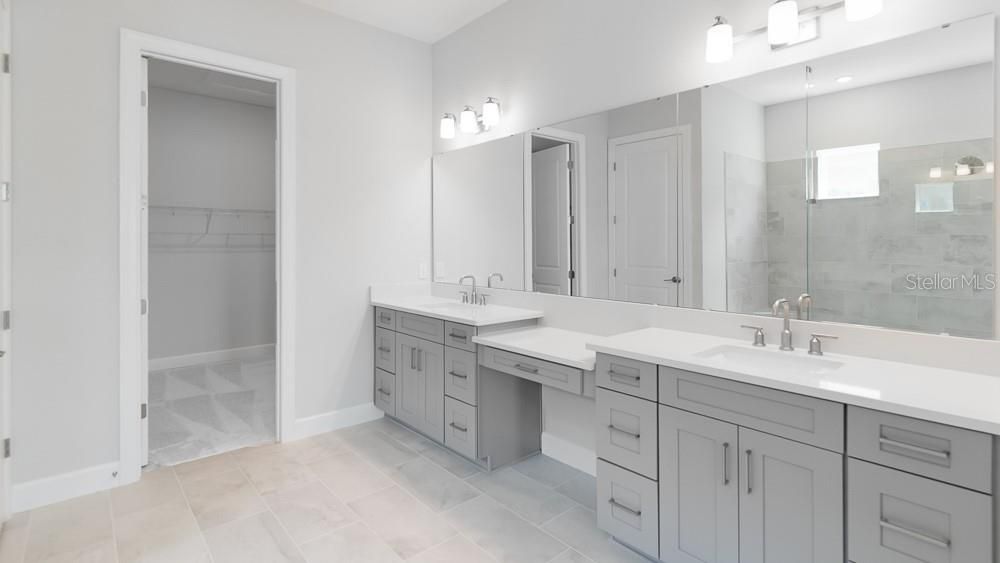 Bathroom, Dual Sink Vanities, Interior