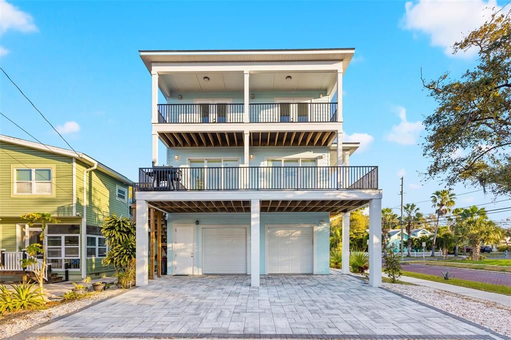 Attached, Exterior, Facade, Condo Building