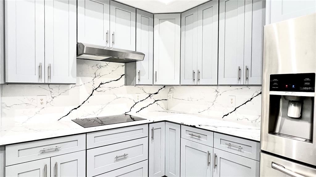 Interior, Kitchen, Marble Walls