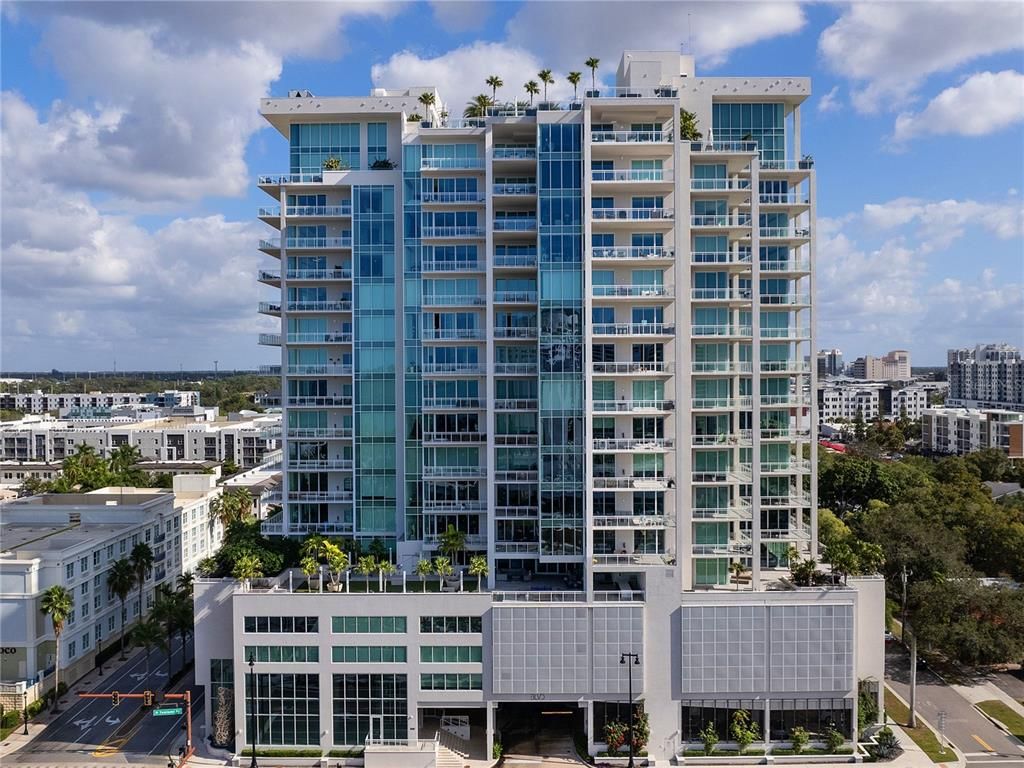 Exterior, Facade, Condo Building
