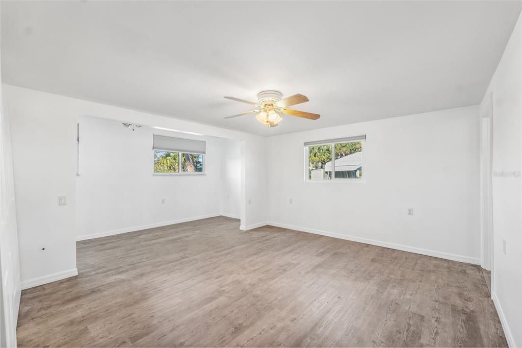 Empty room, Interior, Wood Texture Flooring