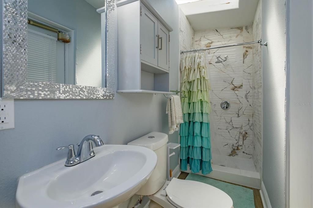 Bathroom, Interior, Marble Walls
