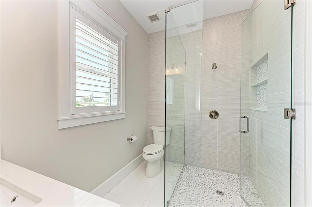Bathroom, Glass Shower, Interior