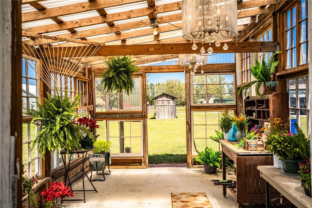 Interior, Sun Room, Wooden Beams