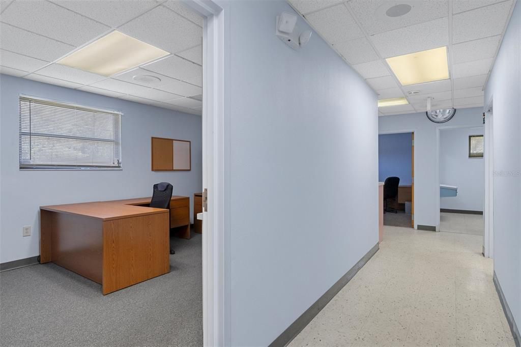Home Office, Interior, Recessed Lighting