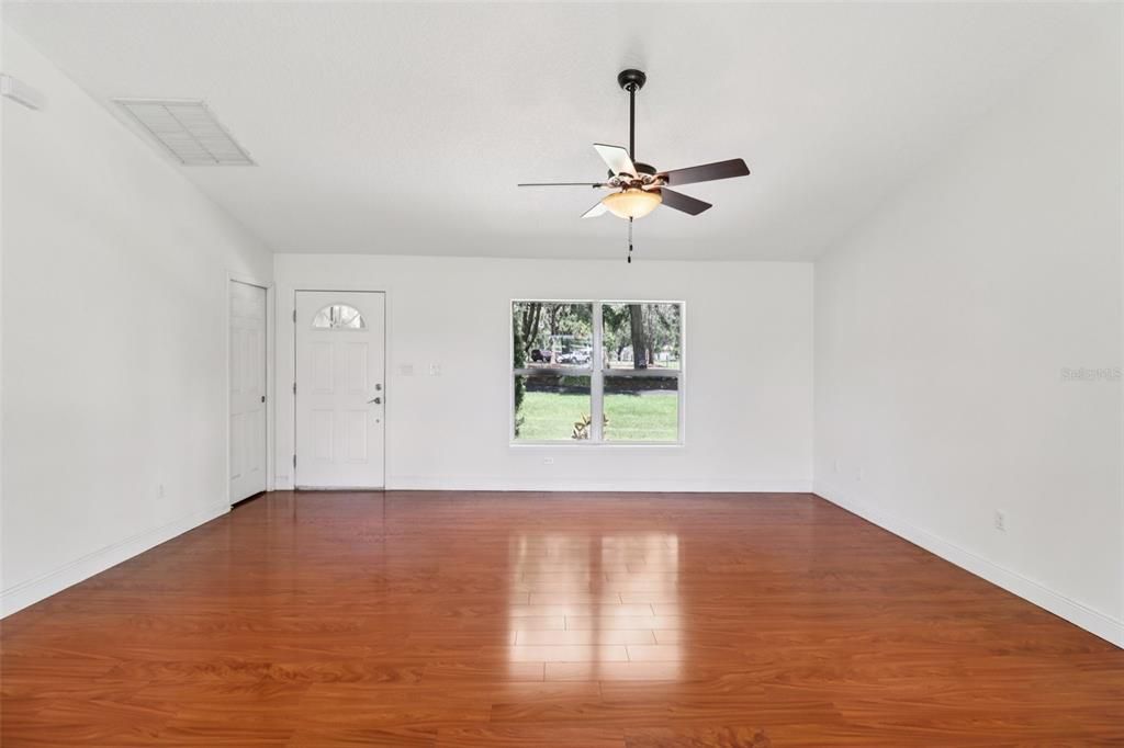 Empty room, Interior, Wood Texture Flooring