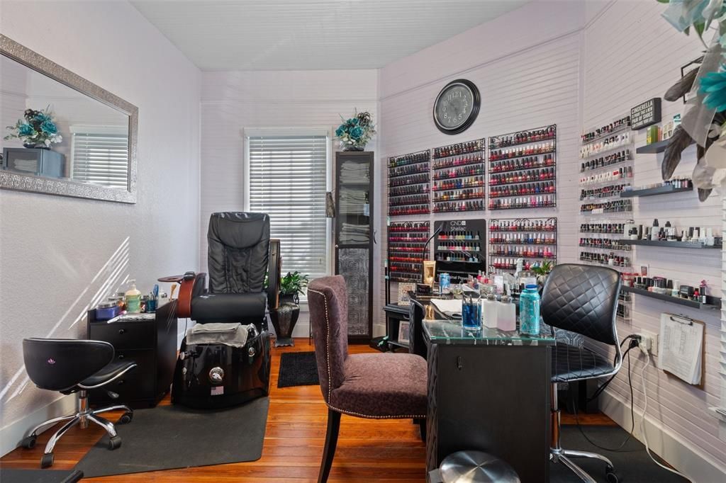 Home Office, Interior, Wood Texture Flooring