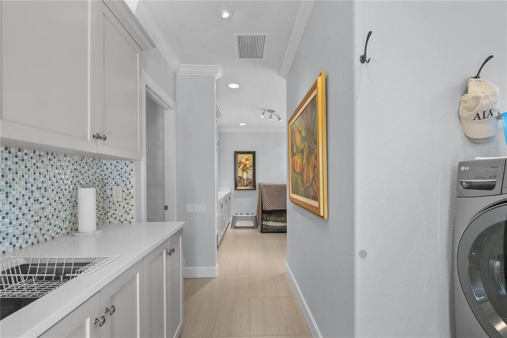 Interior, Recessed Lighting, Washer