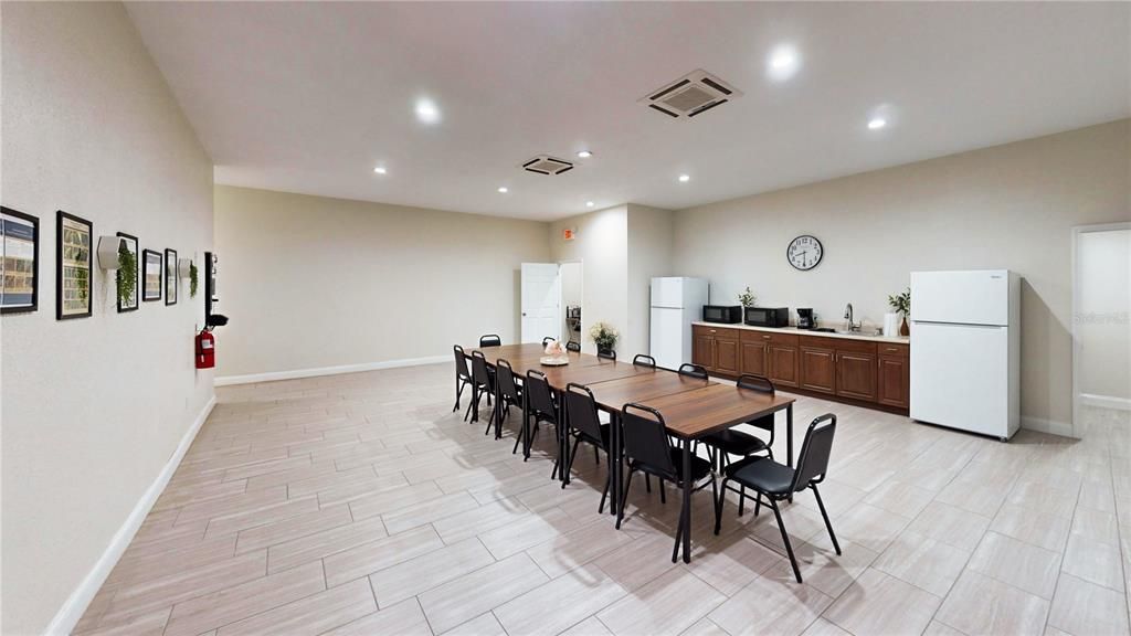 Dining room, Interior, Recessed Lighting