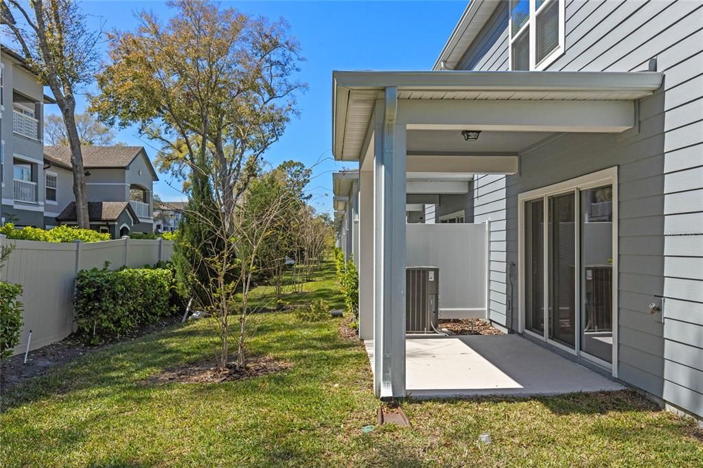 Backyard, Exterior