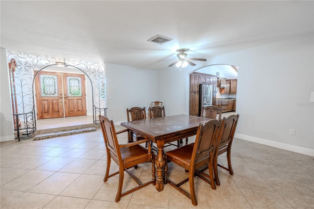Dining room, Interior, Kitchen