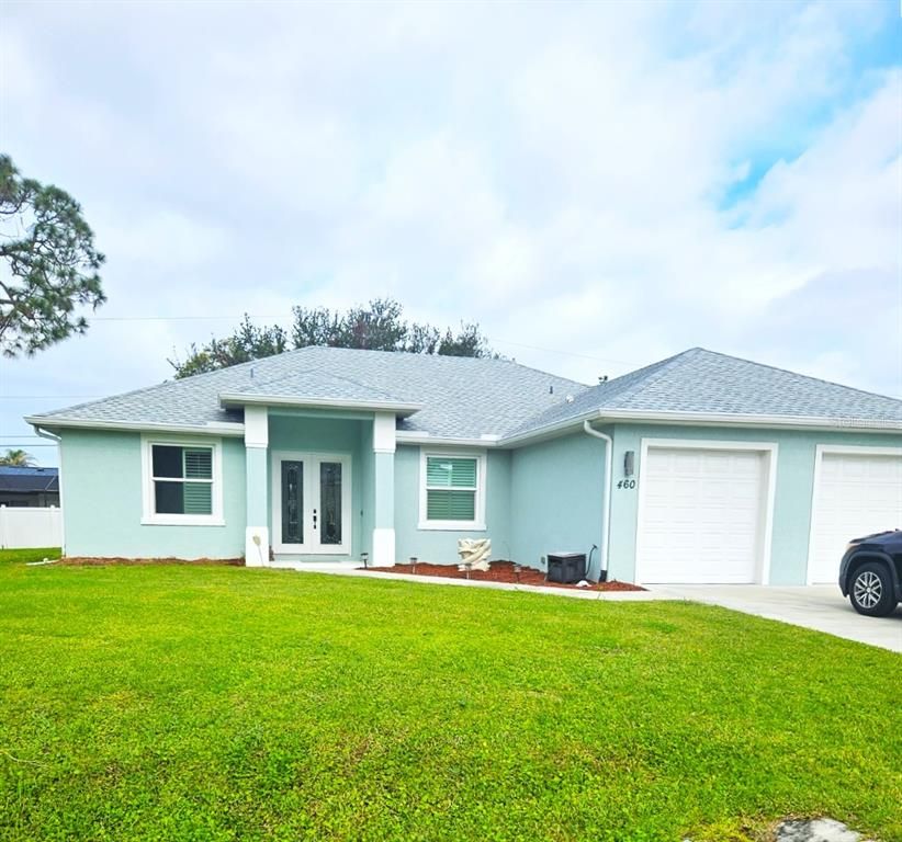 Attached, Backyard, Exterior, Facade, Ranch