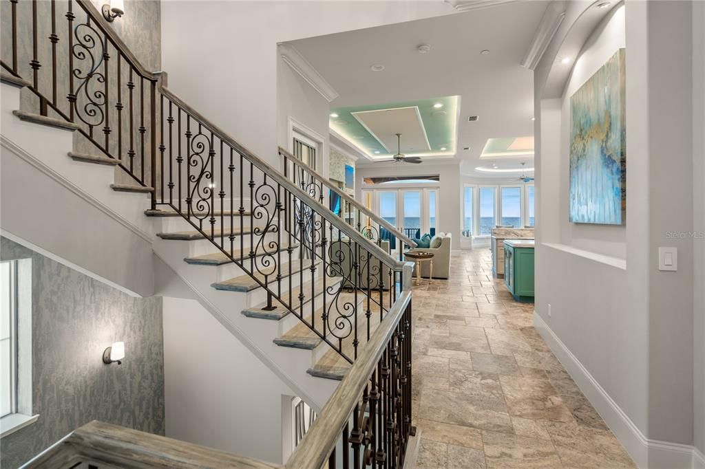 Interior, Recessed Lighting, Water