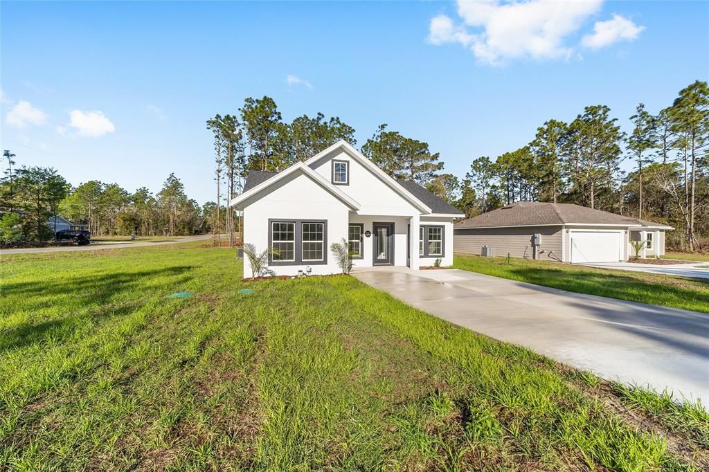 Backyard, Detached Garage, Exterior, Facade, Ranch