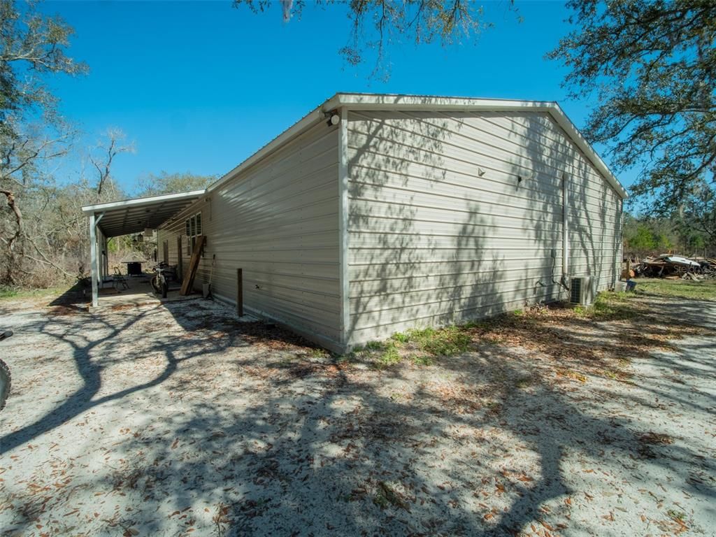 Backyard, Detached Garage, Exterior