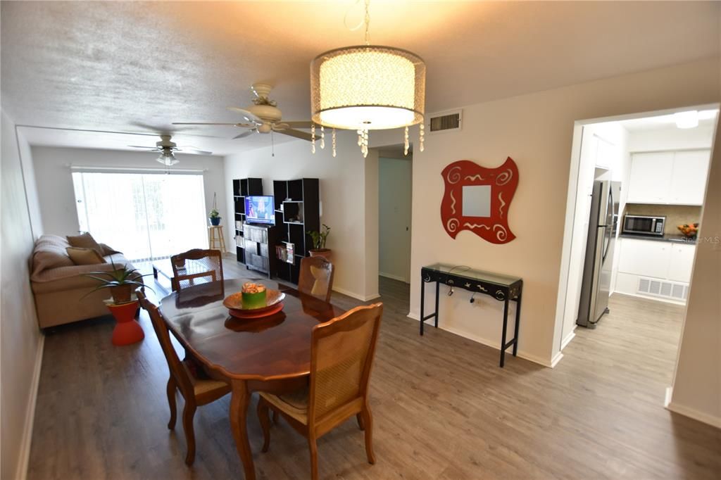 Dining room, Interior, Kitchen, Wood Texture Flooring