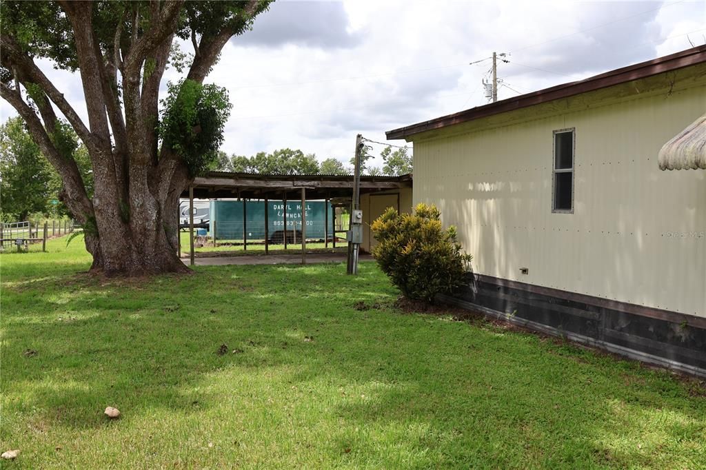Backyard, Exterior