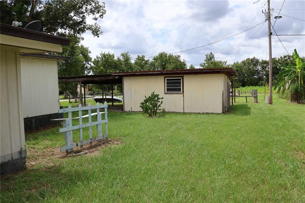Backyard, Exterior