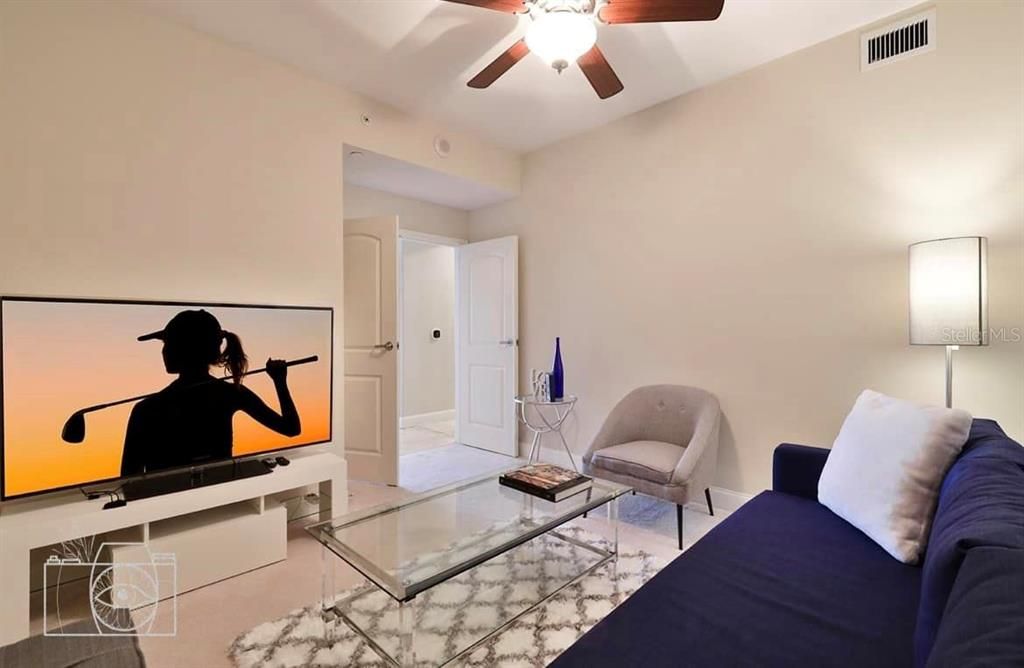 Interior, Living room, Projection Screen