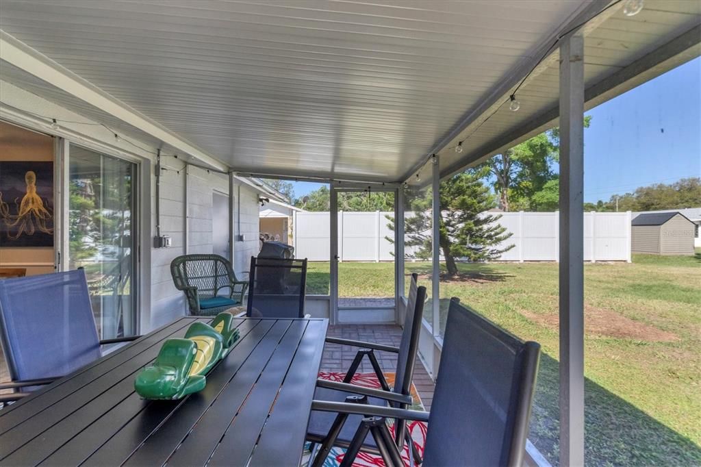 Backyard, Exterior