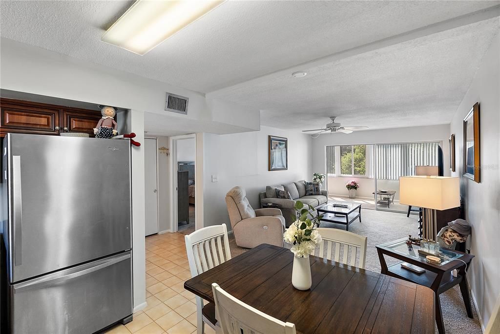 Dining room, Interior, Kitchen, Living room