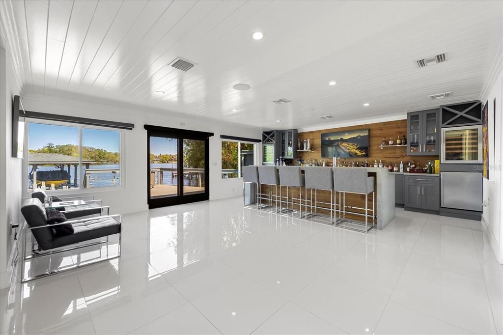 Interior, Recessed Lighting, Water