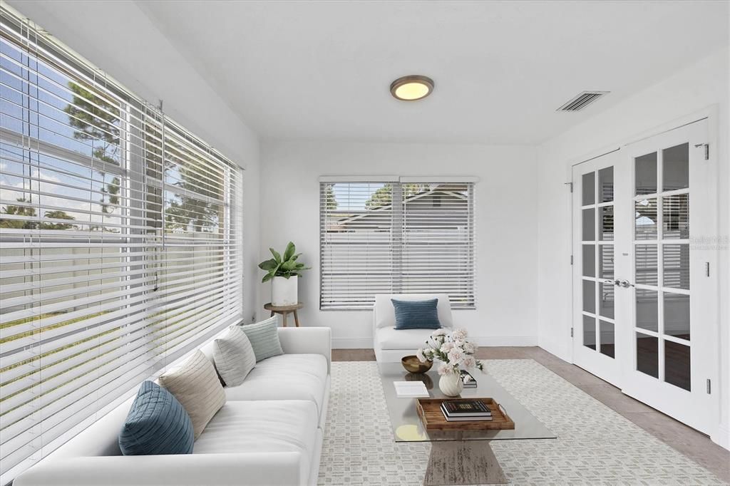 Interior, Living room