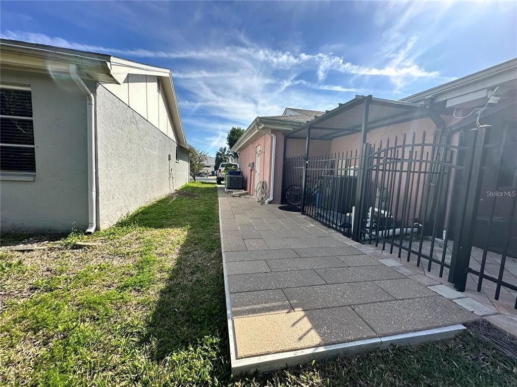 Backyard, Exterior