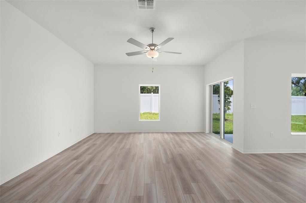 Empty room, Interior, Wood Texture Flooring