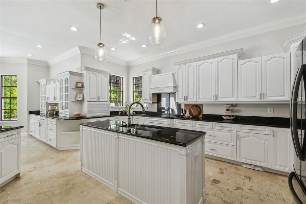 Interior, Kitchen, Pendant Lights, Recessed Lighting