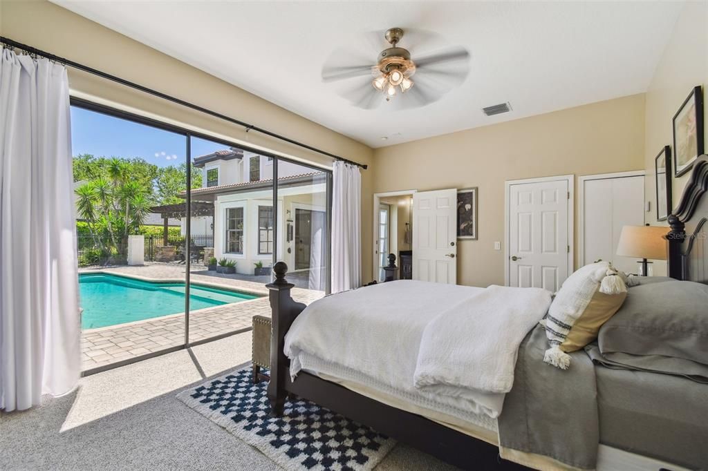 Bedroom, Interior, Pool