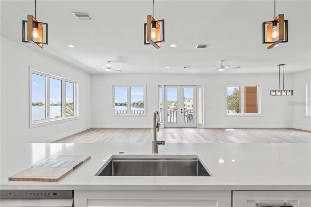 Interior, Kitchen, Pendant Lights, Recessed Lighting