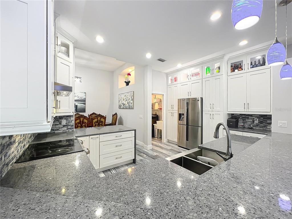 Interior, Kitchen, Pendant Lights, Recessed Lighting