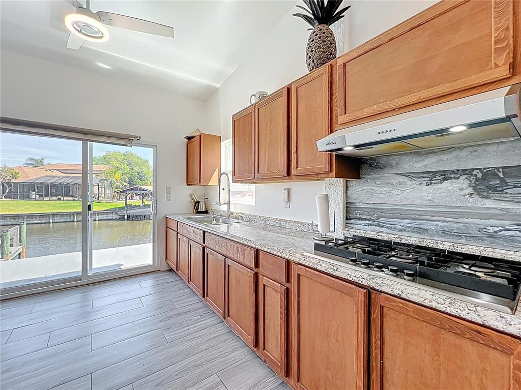 Interior, Kitchen, Water, Wood Texture Flooring