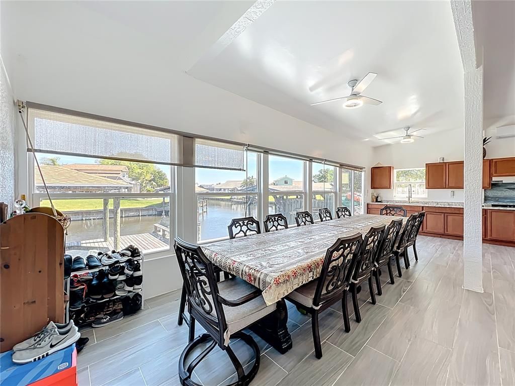Dining room, Interior, Water, Wood Texture Flooring