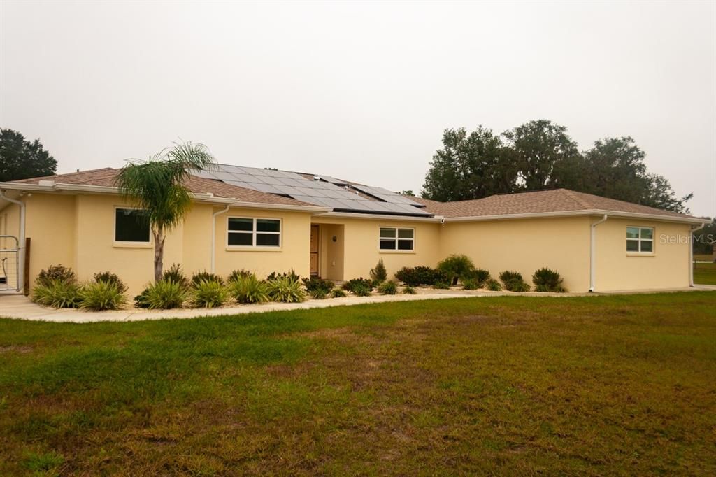 Backyard, Exterior, Solar Panels