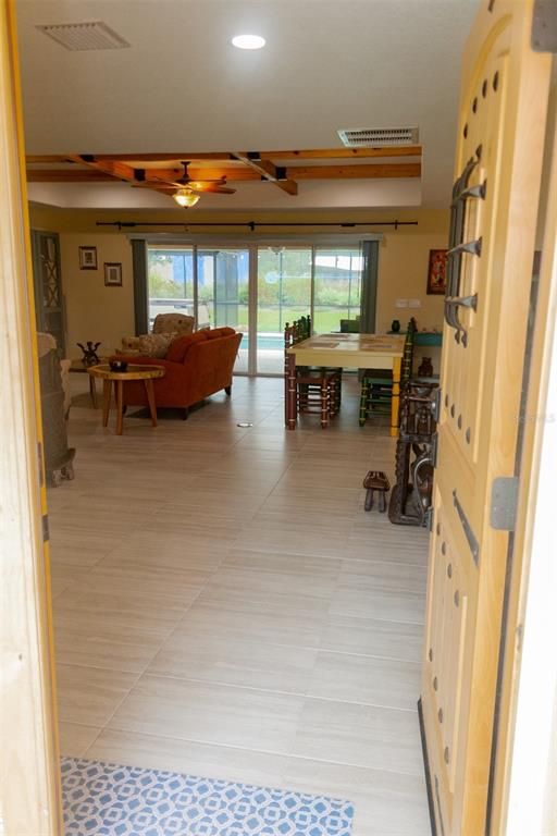 Dining room, Interior, Living room, Recessed Lighting