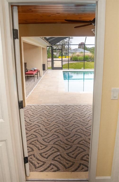 Glass Ceilings, Interior, Pool, Sun Room