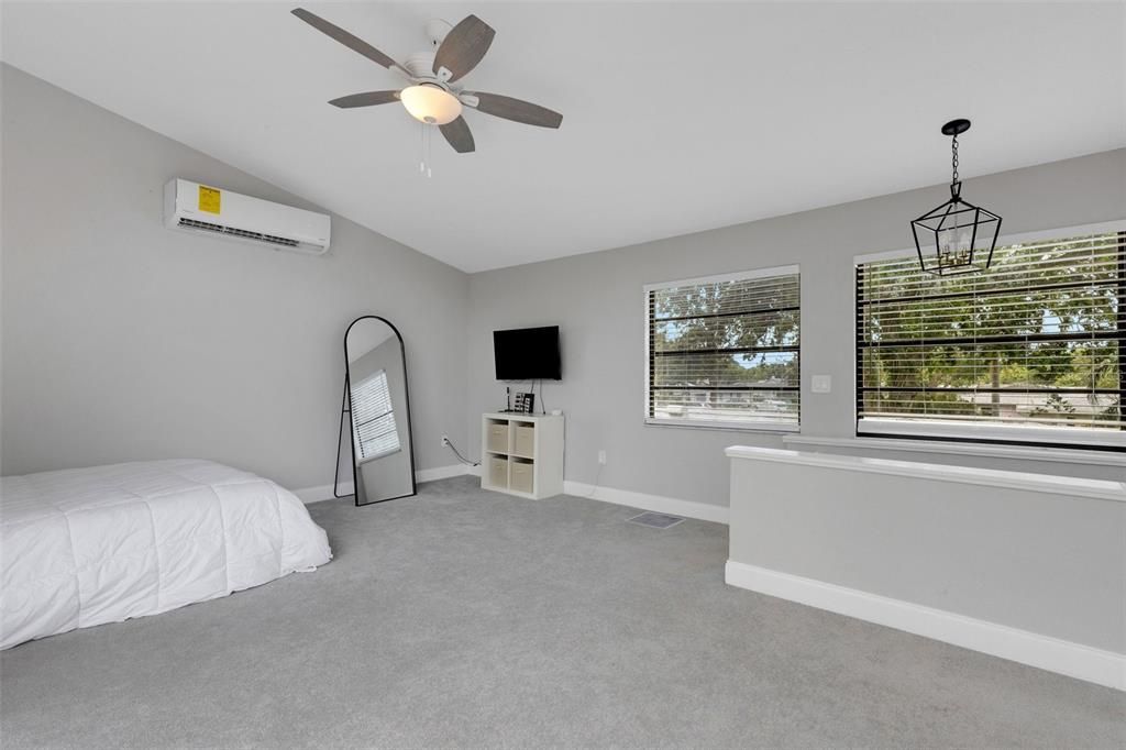 Bedroom, Interior, Pendant Lights