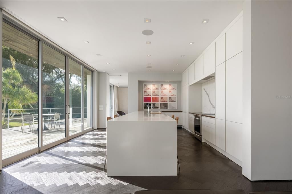 Interior, Kitchen, Recessed Lighting