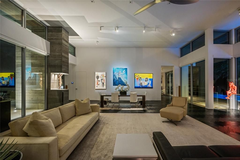 Dining room, Interior, Living room, Wood Texture Flooring